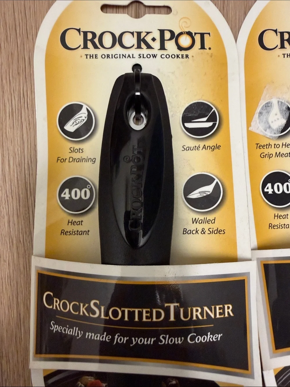 Crock•Pot Utensils– Slotted Turner, Tongs & Slotted Spoon